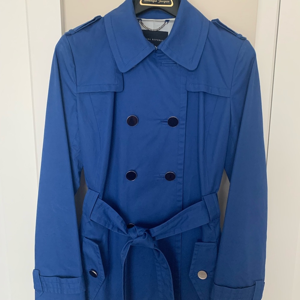 Banana Republic trench coat blue size Medium